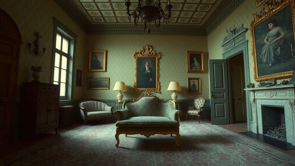 The Haunting Glow of the Ghost Woman