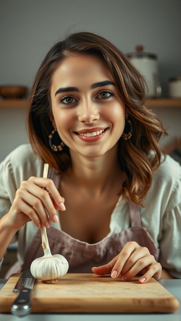 5-Second Garlic Peeling Hack!