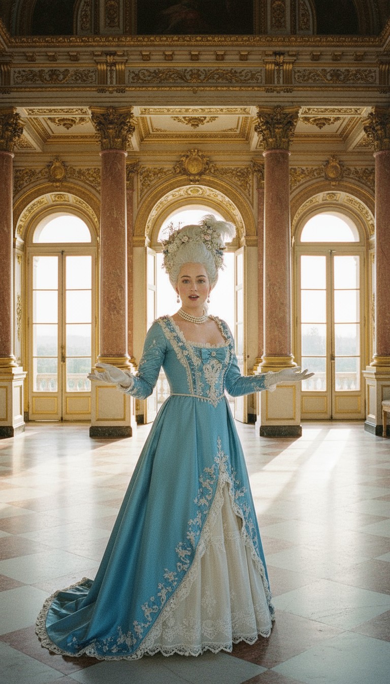 Visite de ma palette avec Marie Antoinette