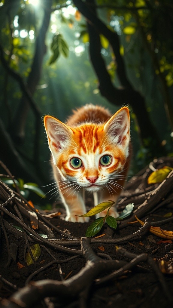 Perburuan di Rimba: Kucing Liar dan Tikus