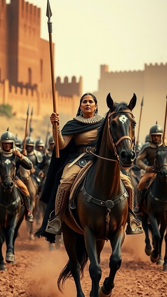 Queen Amina: The Warrior of Zazzau in Battle