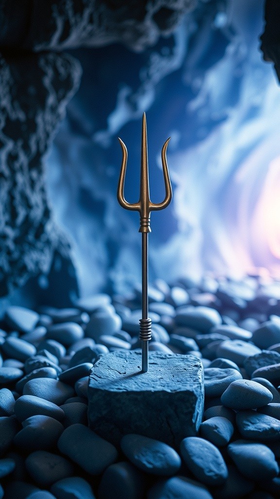भगवान शिव: त्रिशूल की दिव्यता और ऊर्जा का प्रतीक