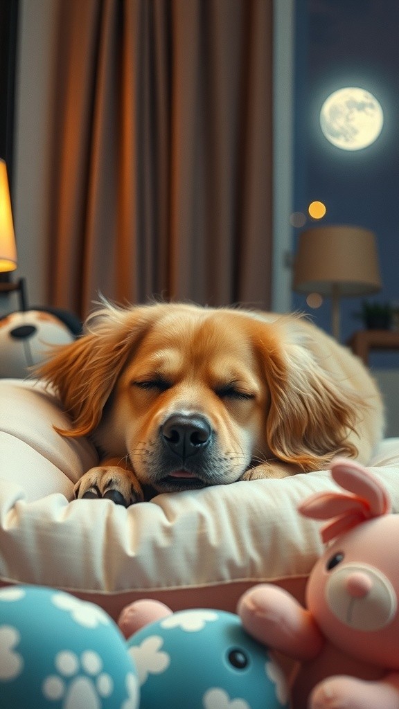 Dogs in Their Dream World: Adventures of Sleep and Joy