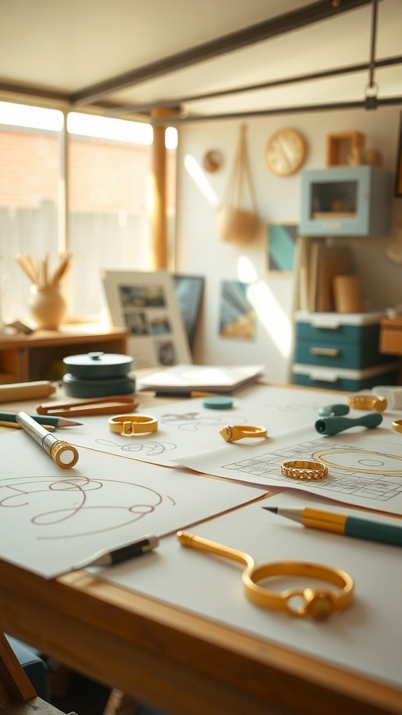 مراحل صناعة الذهب: من الفكرة إلى الزبون