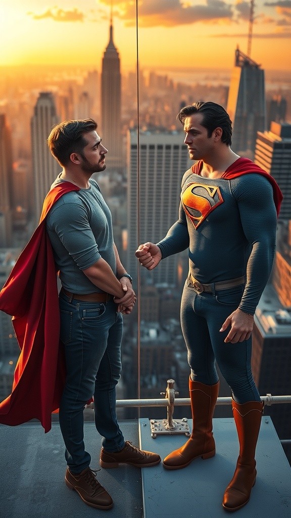 Super Speed Showdown: Superman vs. Batman!