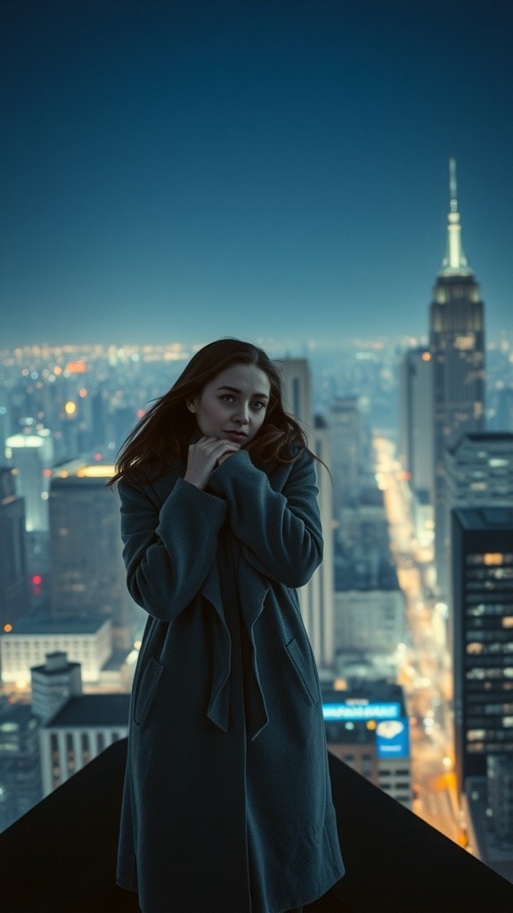 Silent Tears on the Rooftop