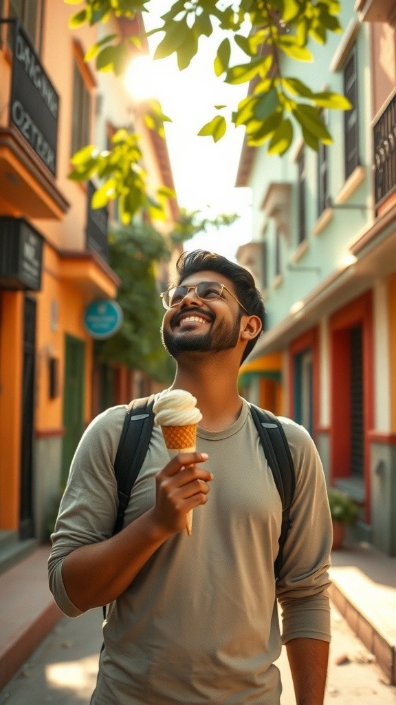 Strawberry Surprise: A Playful Day in the Indian Sun