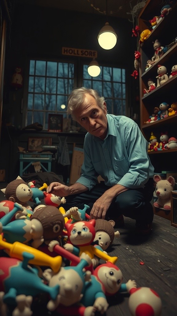 Whispers of the Abandoned Toy Shop: A Night of Terror