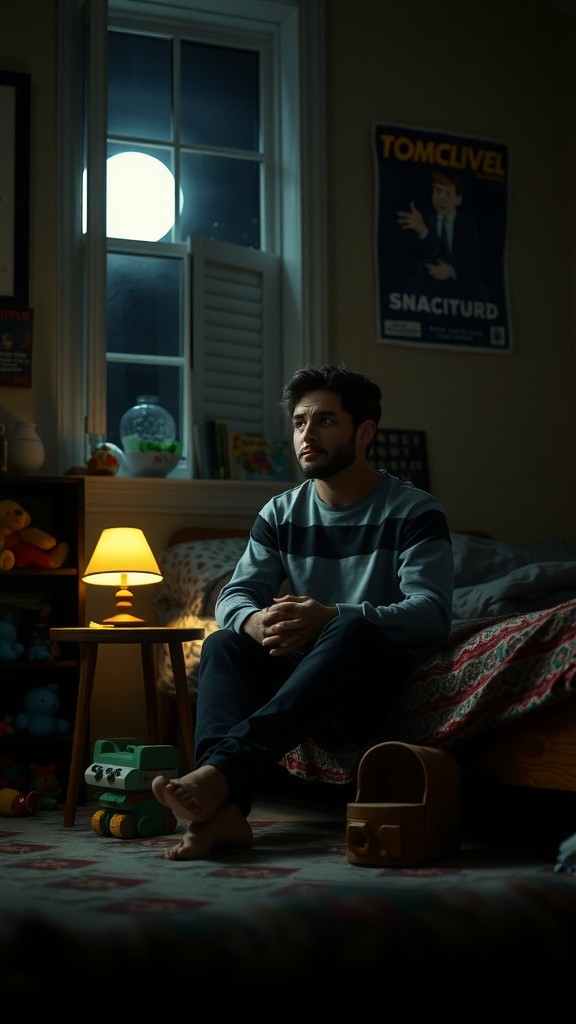 A Boy Afraid of a Ghost