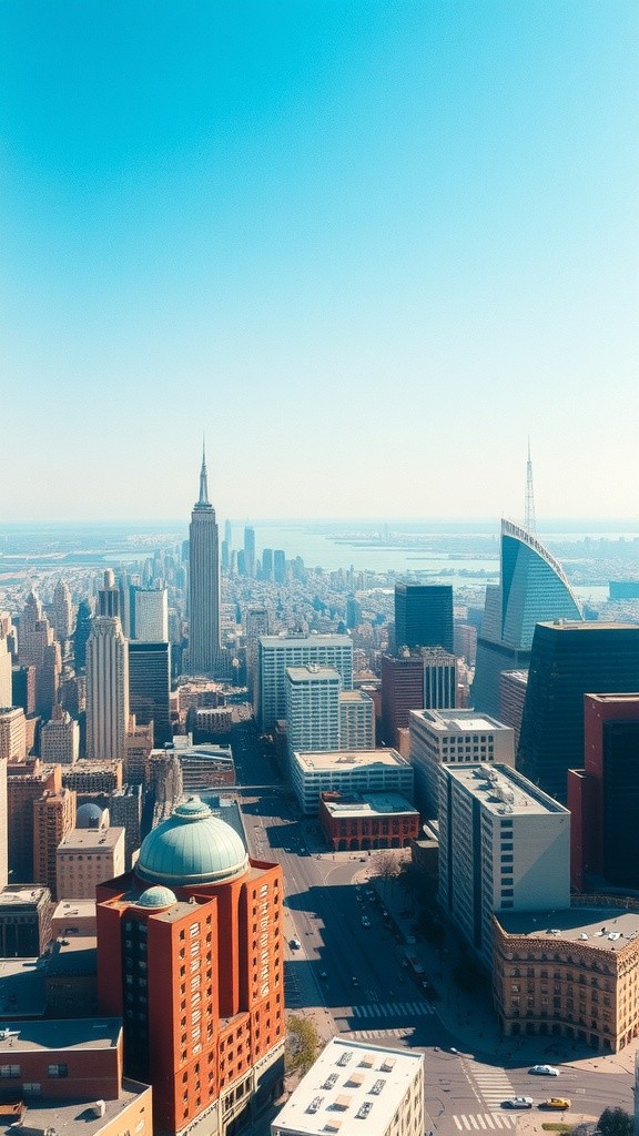 Dragon Soars Over City