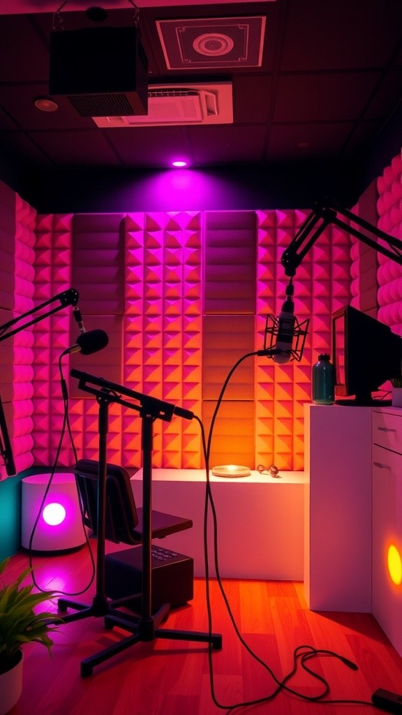 Exploring Audio Engineering in a Modern Podcast Studio