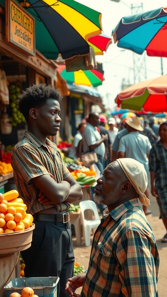 Struggling Dreams: A Nigerian Man's Quest for Prosperity