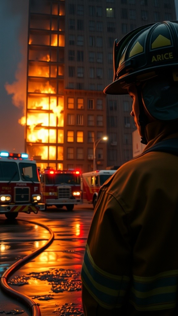 Heroic Rescue: A Firefighter's Triumph