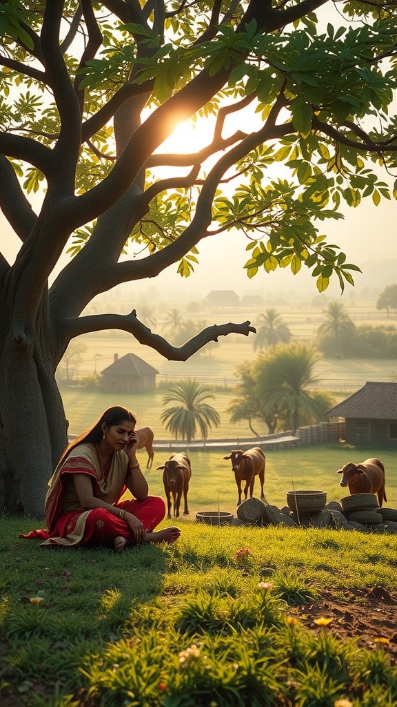 गाँव में तूफ़ान: हलक और रेड हल्क की कहानी