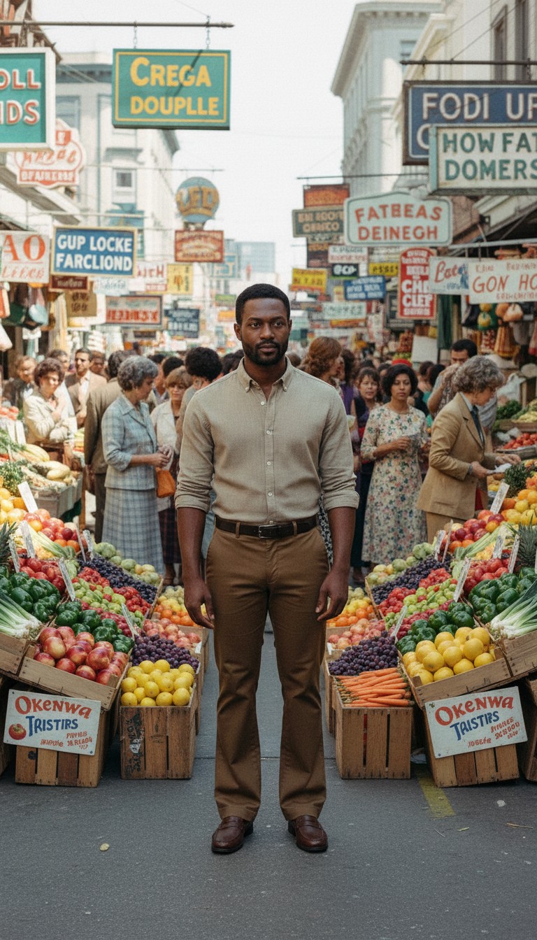 A Dinner Date in the 70s: Our First Encounter at the Market