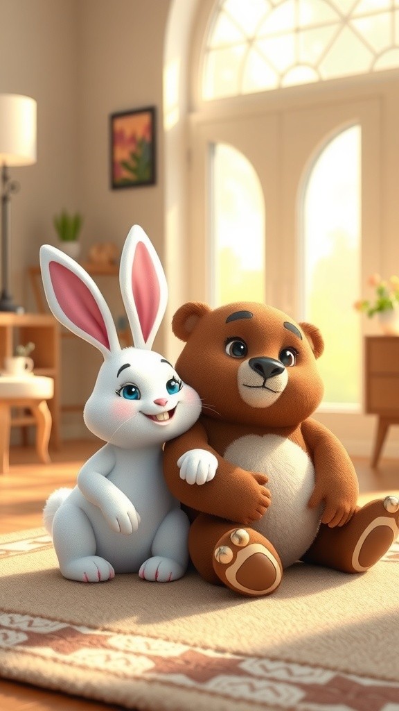 Kelinci dan Beruang: Ceriakan Hari dengan Kecelakaan!