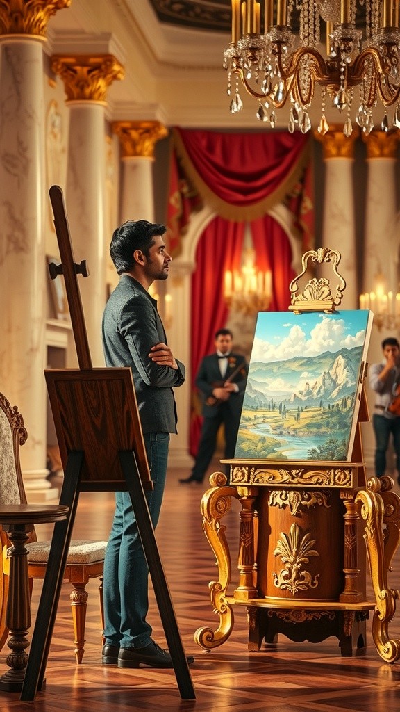 चतुर चित्रकार की कहानी: सकारात्मकता का संदेश