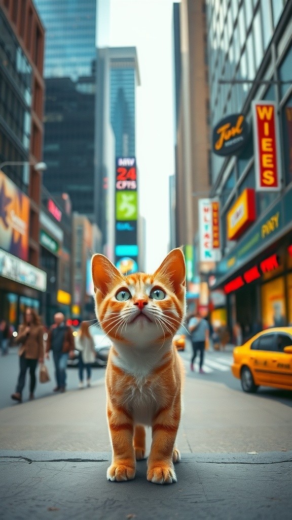 Petualangan Mimi: Anak Kucing Tersesat di Kota