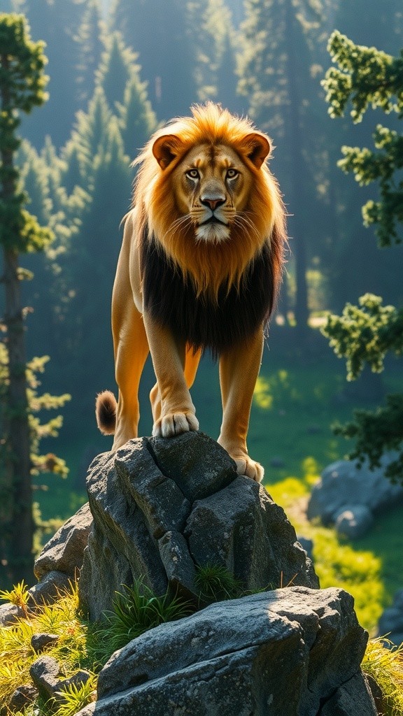 The Lion and the Clever Dog