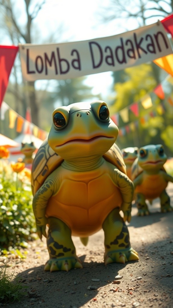 Kura-Kura dan Lomba Lari