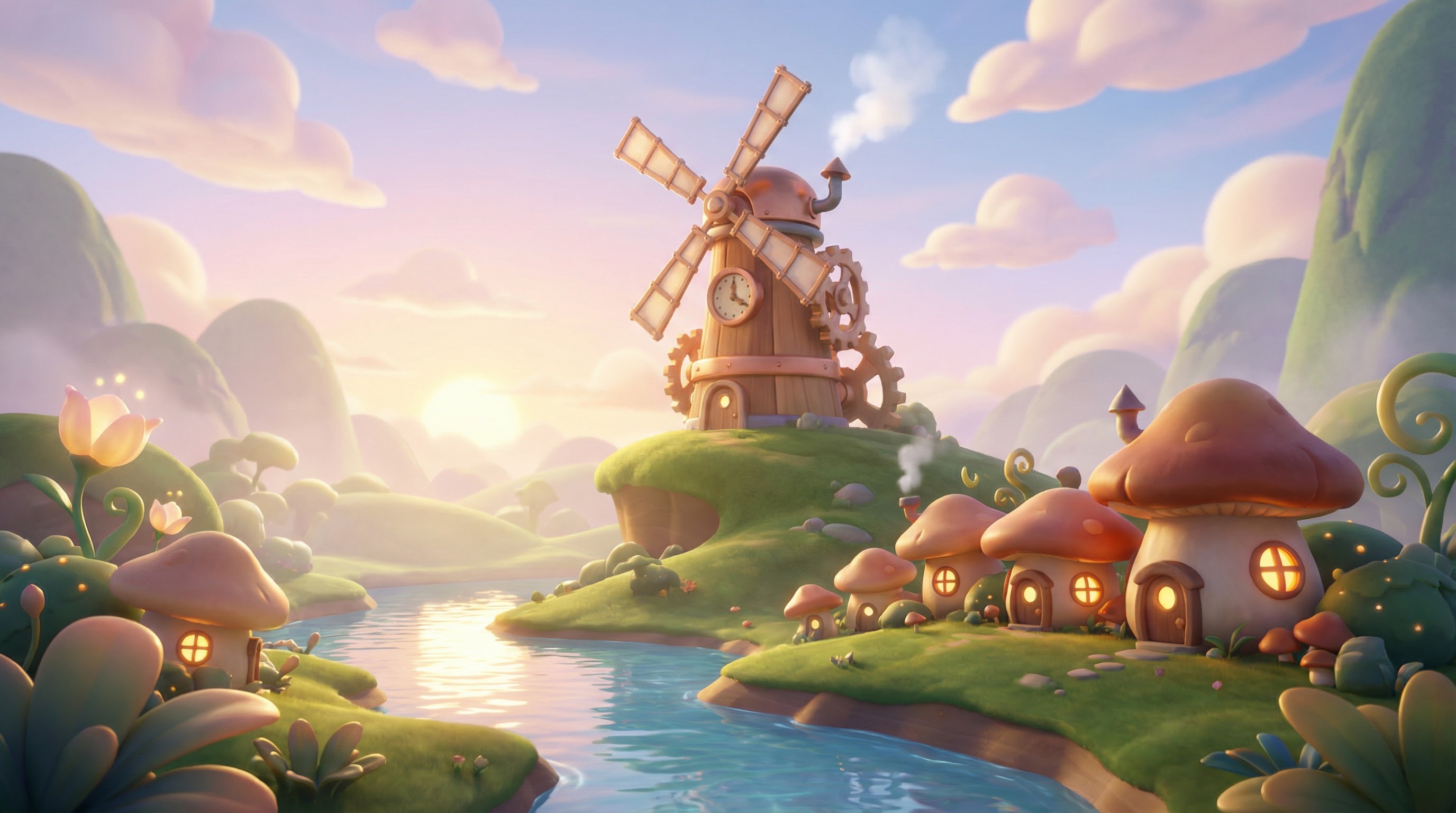 3D animation style video example