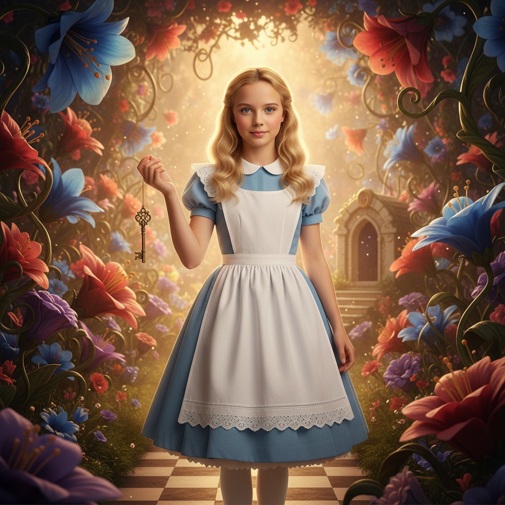 Alice In Wonderland character hero