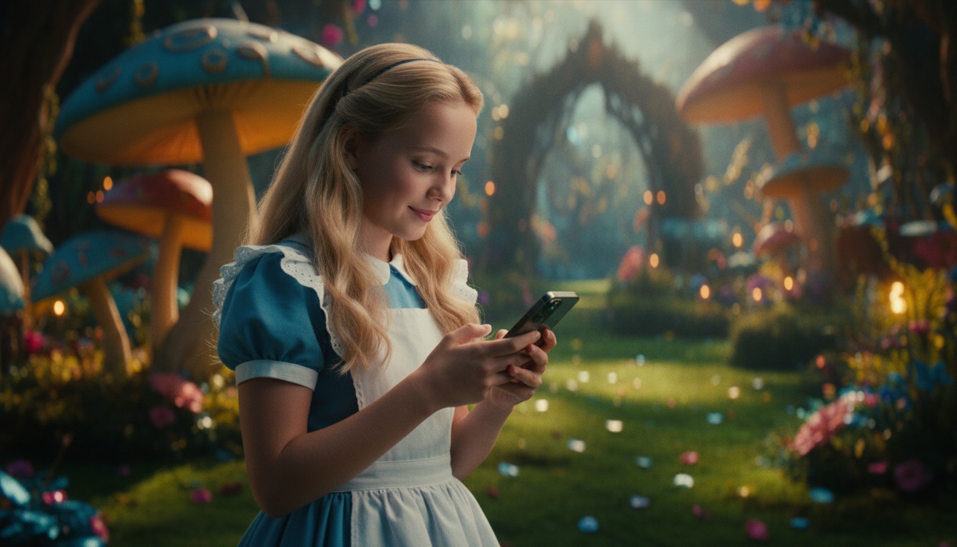 Alice In Wonderland how-to step 3