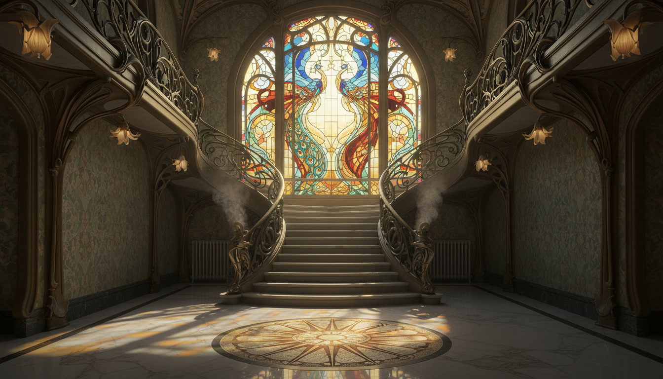 Step 1: Create your custom Art Nouveau style