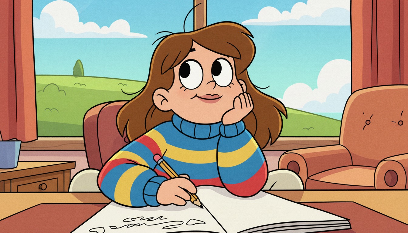 Add your script for Cartoon Network style video