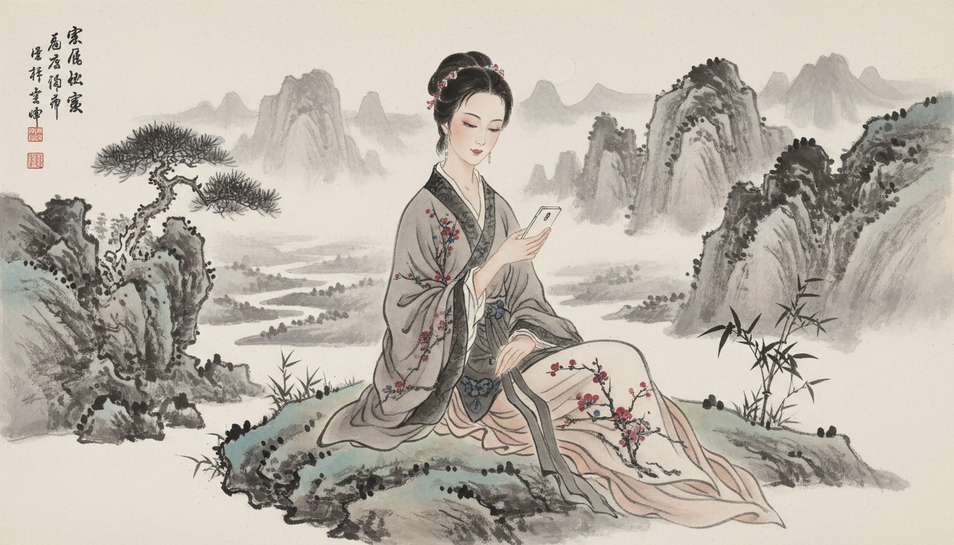 How to create Chinese ink wash painting videos - step 3