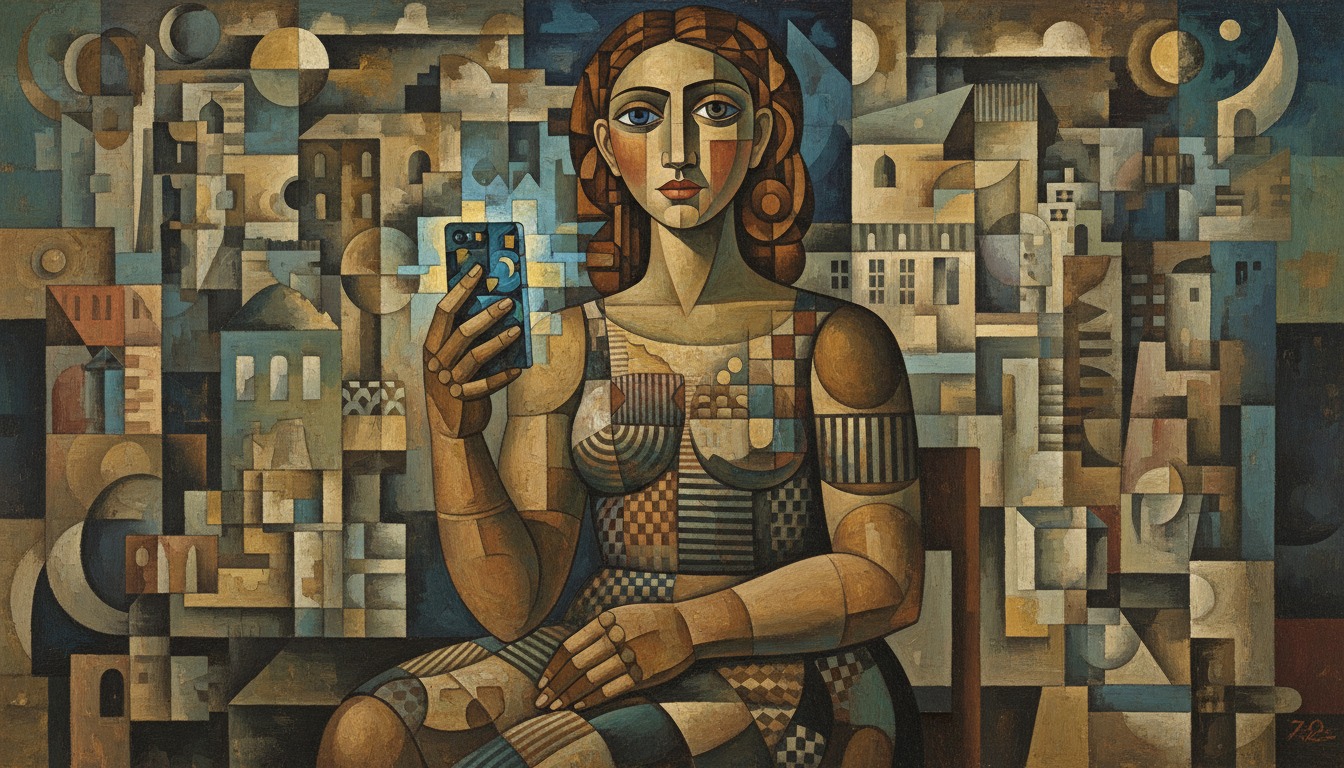 How to create cubism style - Step 3