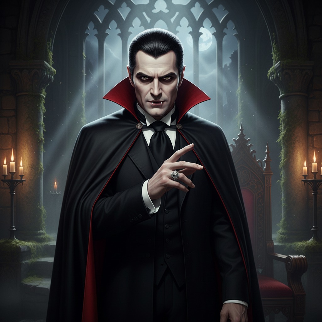 Dracula character hero