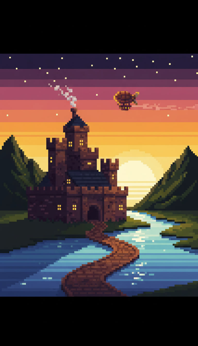 Step 1: Create your custom 8-bit Retro style