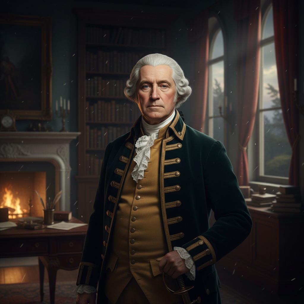 George Washington character hero