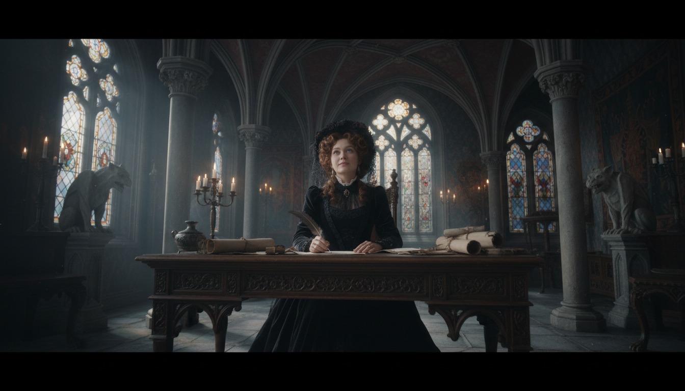 How to create Gothic Victorian Architecture Inspired videos - Step 2: Add your content