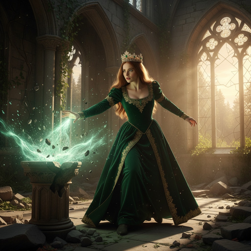 Guinevere action shot