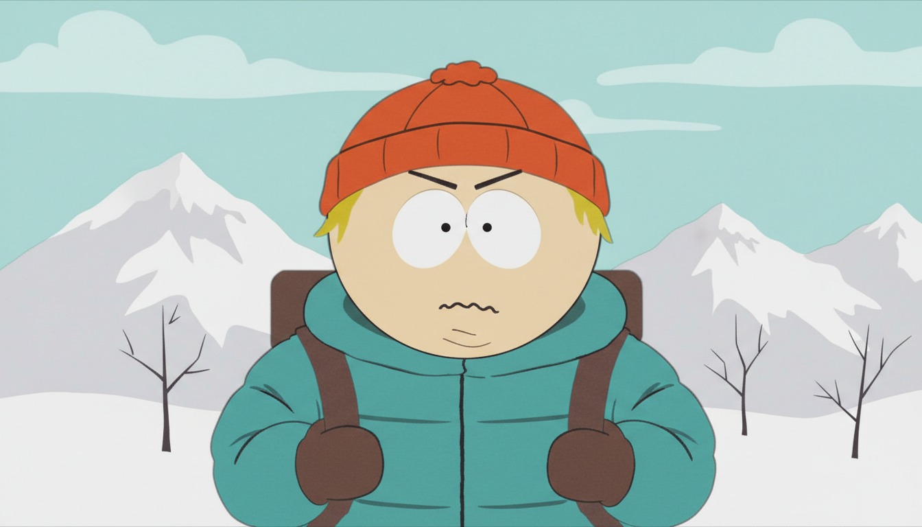 Lo-Fi Animation à la South Park style portrait