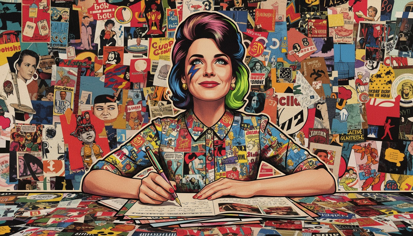 Step 2: Add your content to pop culture icons collage style video