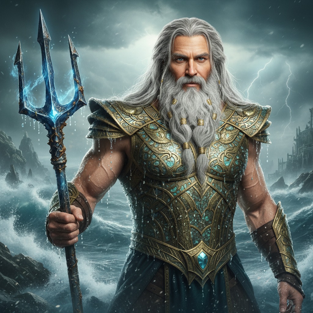 Poseidon character hero