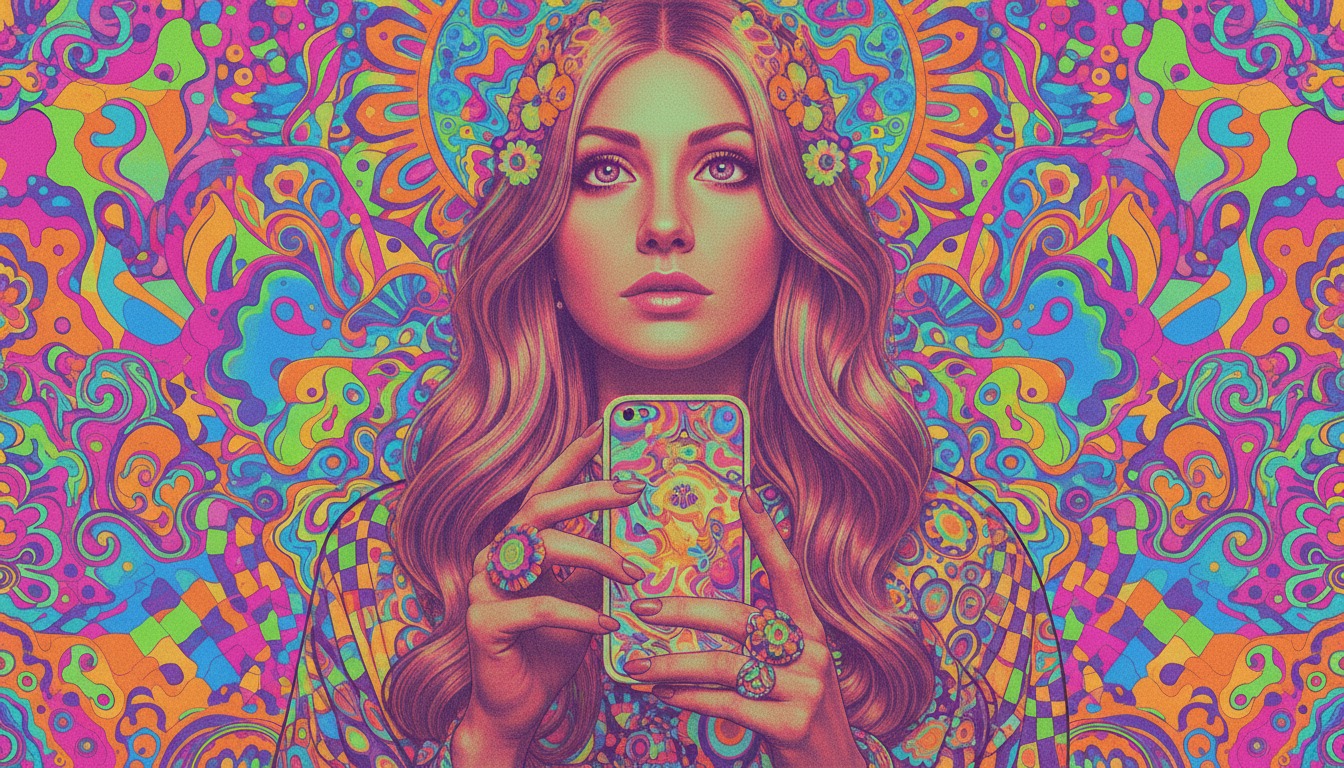 Step 3: Generate psychedelic 1960s visuals videos