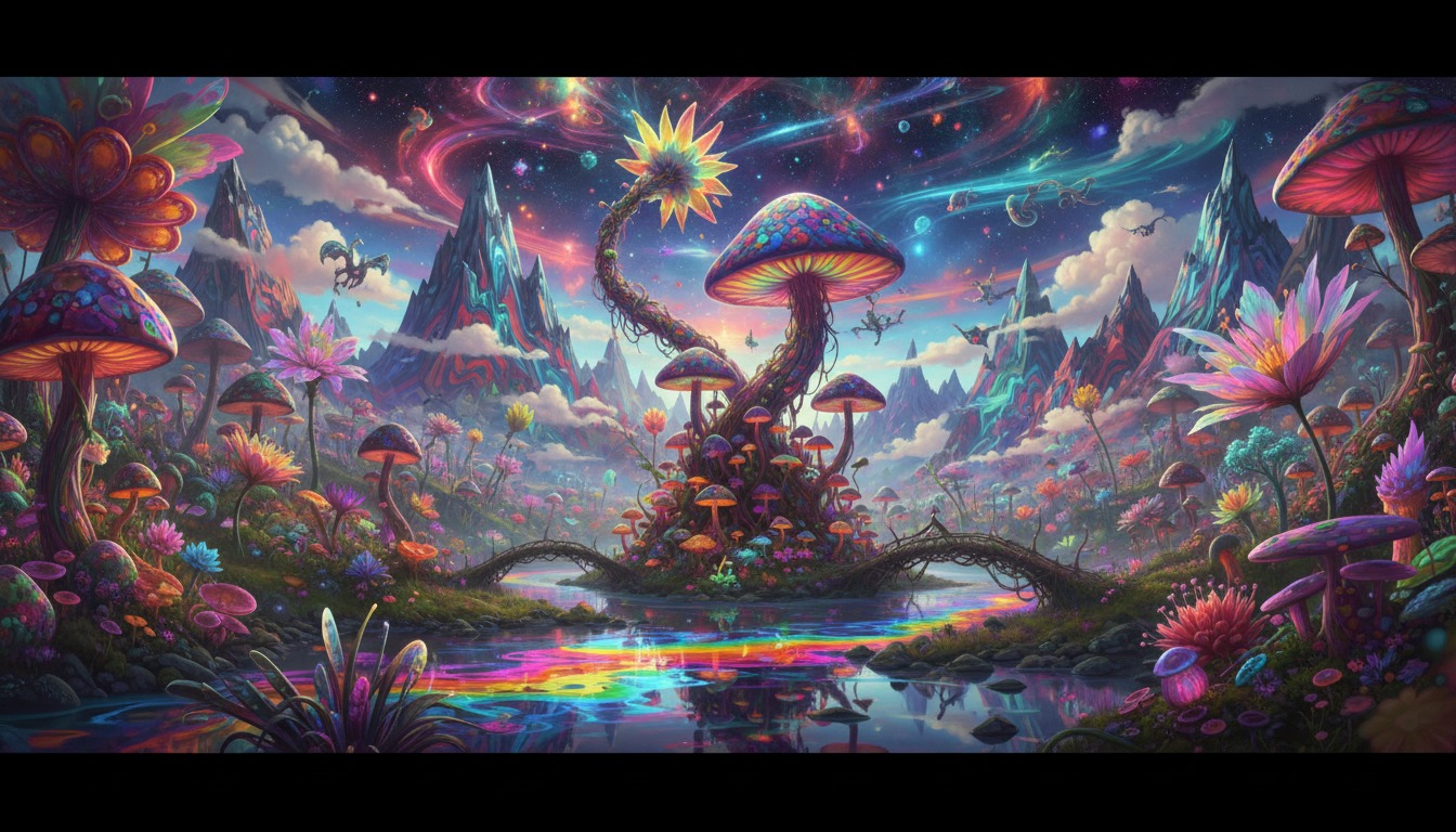 Step 1: Create your custom psychedelic style