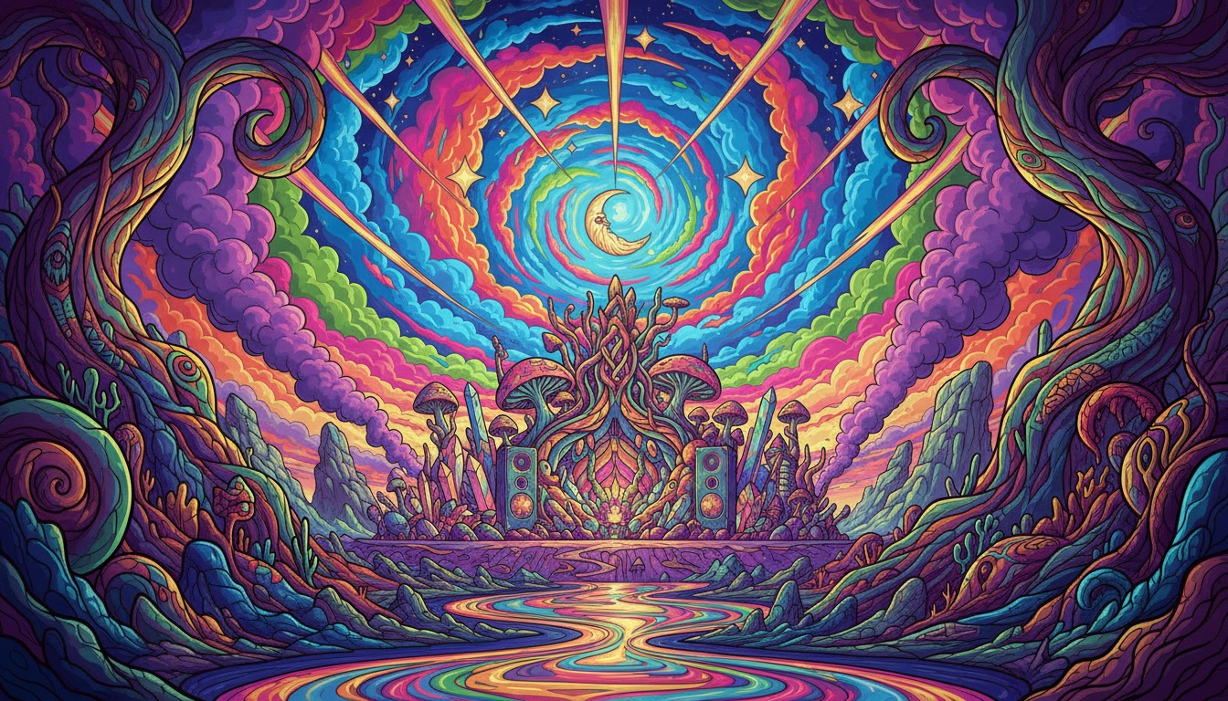 Step 1: Create your custom Psychedelic Rock Concert Posters style