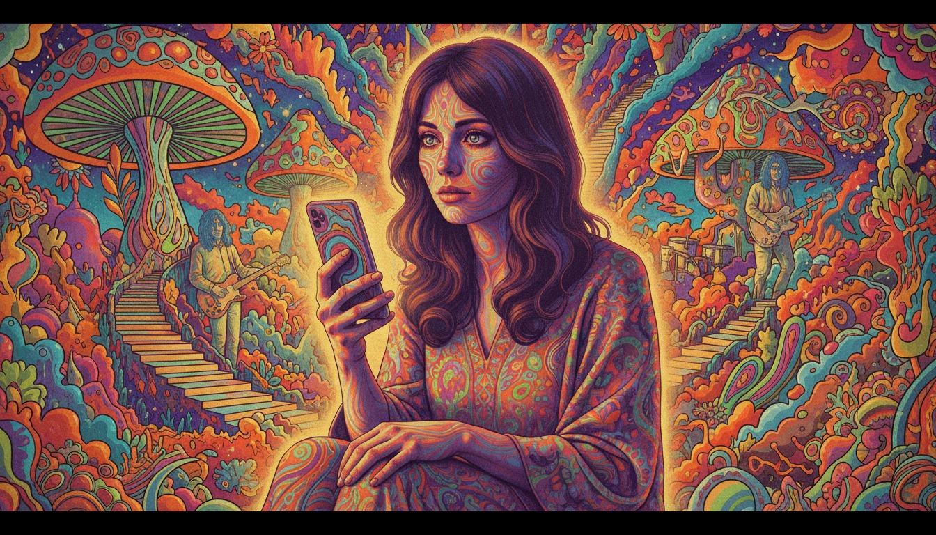 Step 3: Edit and export Psychedelic Rock Concert Posters videos