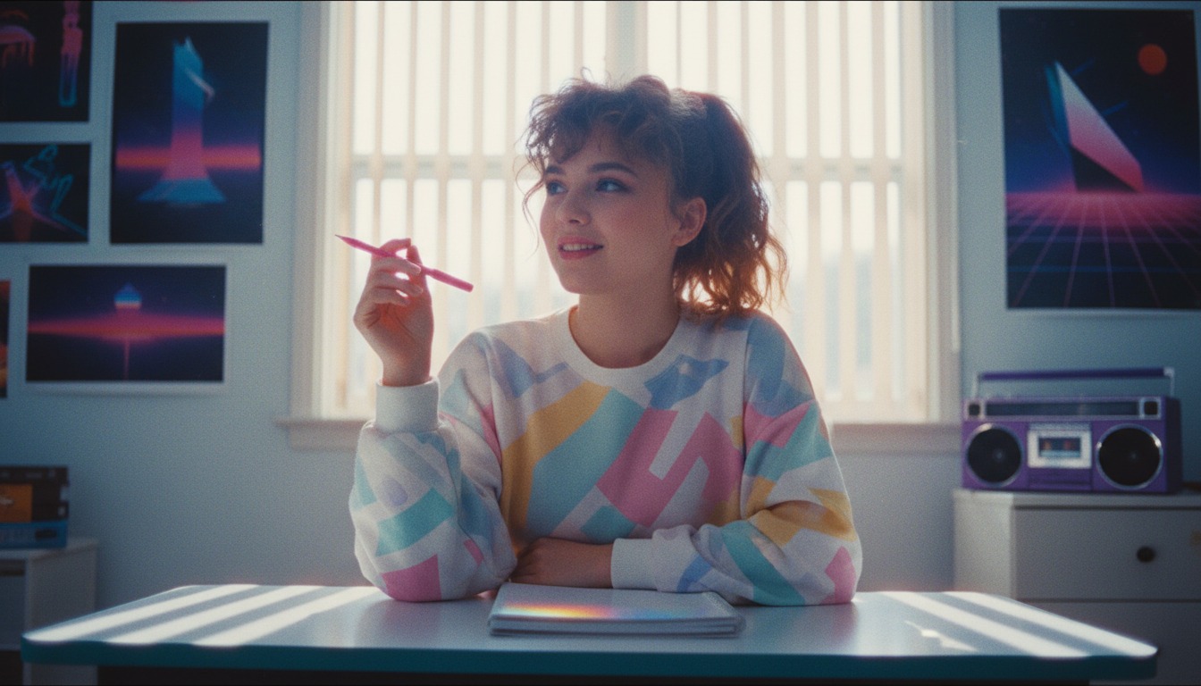 Step 2: Add script for Retro 80s videos