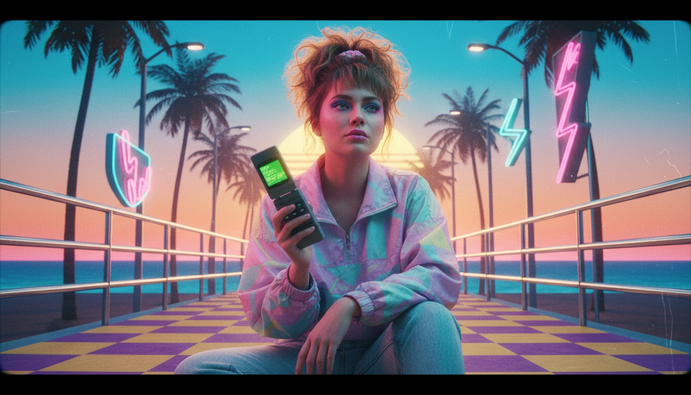 Step 3: Edit and export Retro 80s videos