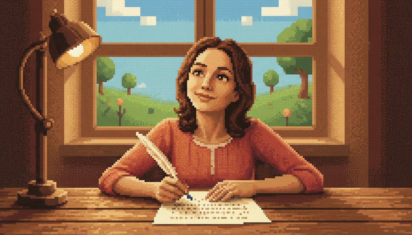 How to create retro pixel art videos - step 2: add your script content