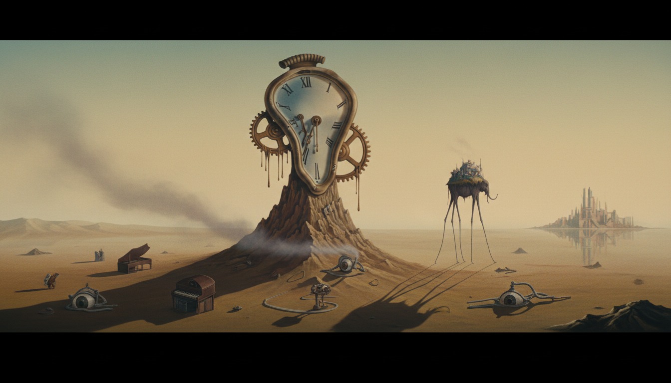 How to create Salvador Dalí's cinematic aesthetics style - Step 1