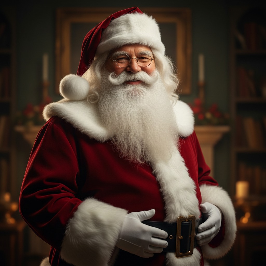 Santa Claus character hero