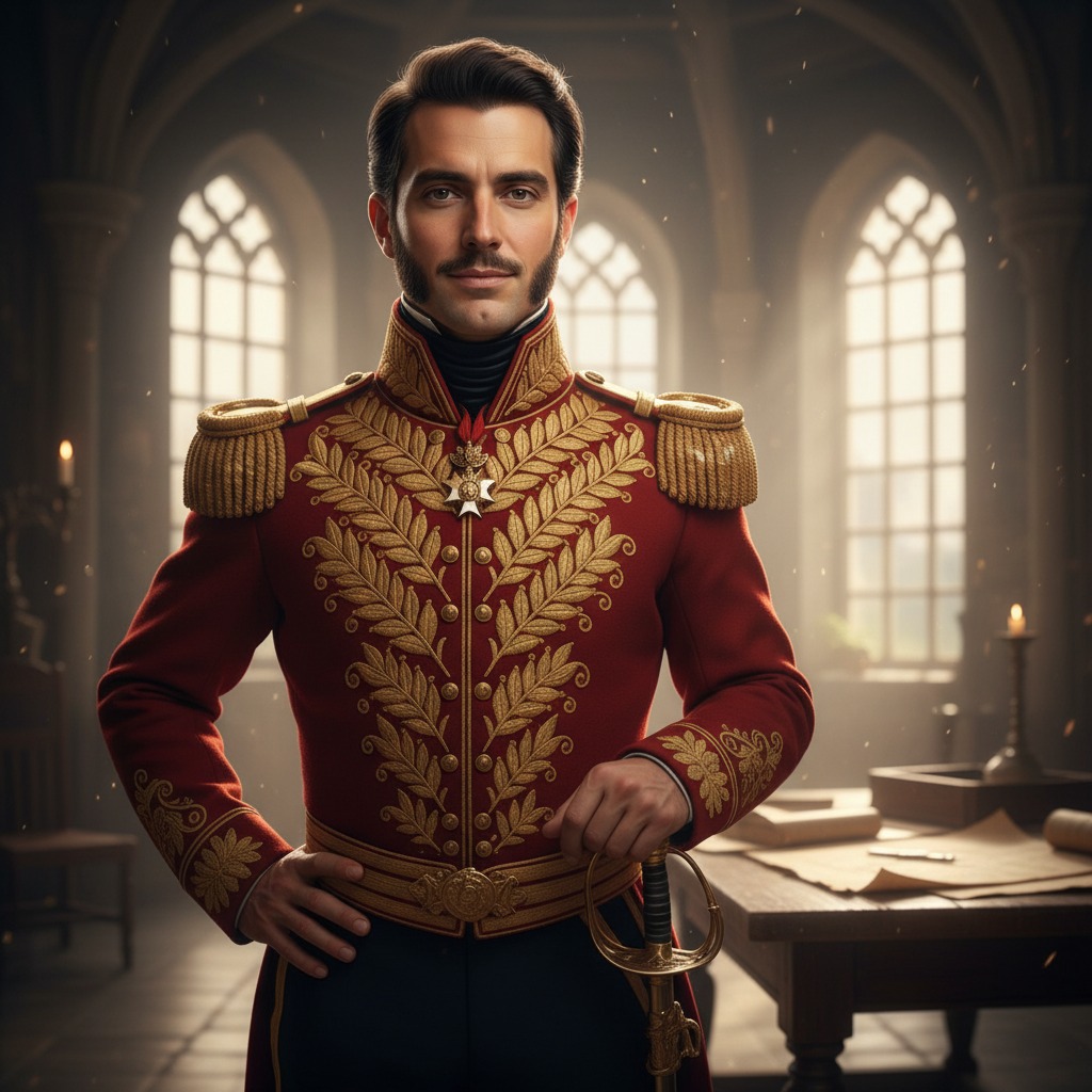 Simón Bolívar character hero