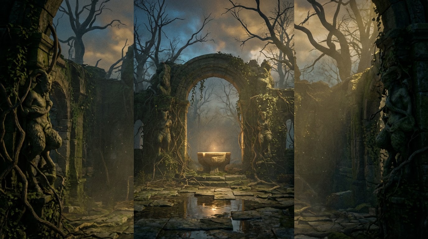 How to create Spanish surrealism like Pan's Labyrinth style - Step 1